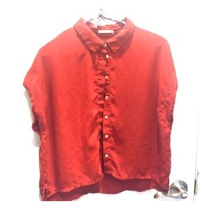 Great Rust colored Button up